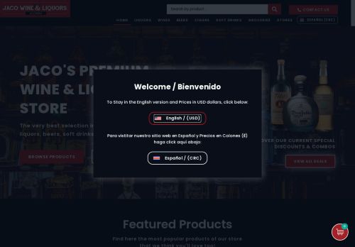 jacowineandliquor.com capture - 2025-08-11 01:30:48