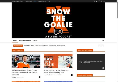 snowthegoalie.com capture - 2025-08-11 02:06:56