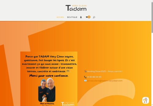 tadam-veryclean.com capture - 2025-08-11 02:25:42