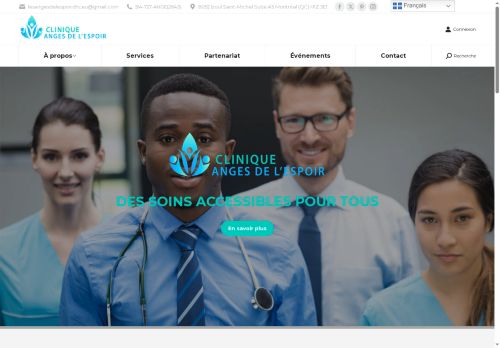 cliniqueangesdelespoir.com capture - 2025-08-11 02:34:01