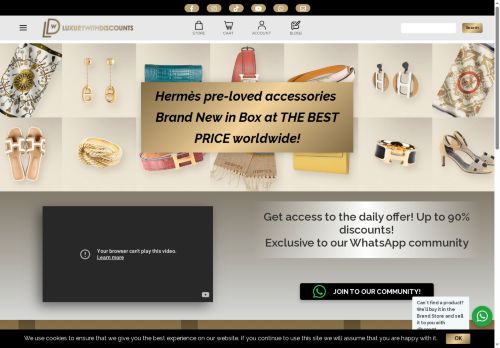 luxurywithdiscounts.com capture - 2025-08-11 04:03:38