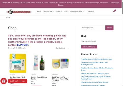 aestheticsupplystore.com capture - 2025-08-11 05:01:55