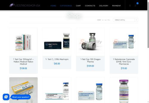 123steroidshop-usa.com capture - 2025-08-11 07:06:27