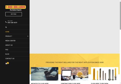 1800-bollards.com capture - 2025-08-11 07:45:00