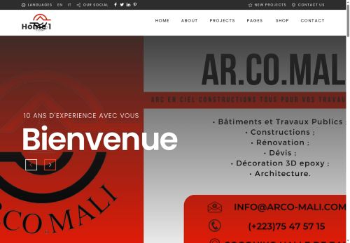 arco-mali.com capture - 2025-08-11 07:47:51