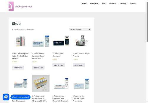 anabolpharmacy24.com capture - 2025-08-11 08:58:53