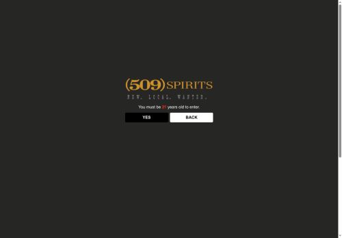 509spirits.com capture - 2025-08-11 10:58:13