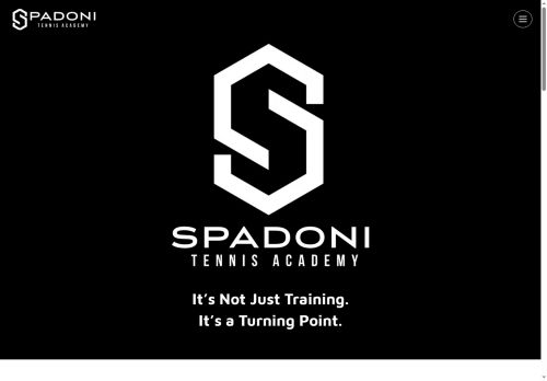 spadonitennisacademy.com capture - 2025-08-11 12:12:53