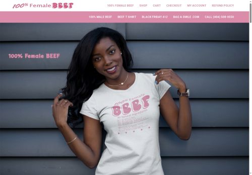 100femalebeefshirt.com capture - 2025-08-11 12:21:35