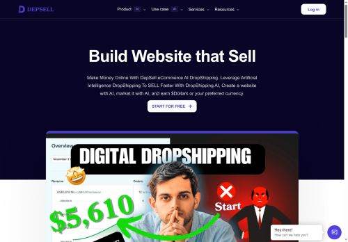 depsell.com capture - 2025-08-11 12:32:49