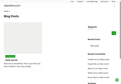 silpisikha.com capture - 2025-08-11 12:51:05
