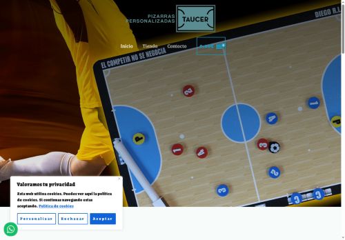 pizarraspersonalizadastaucer.com capture - 2025-08-12 07:05:09