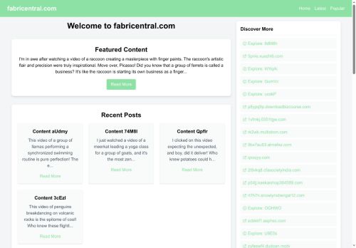 fabricentral.com capture - 2025-08-12 07:32:07