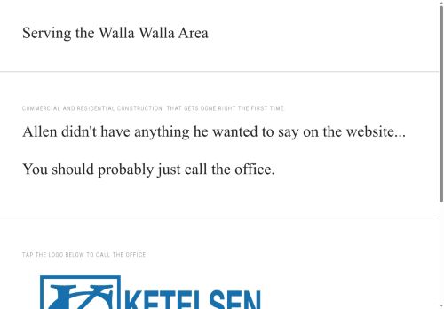 ketelsenconstruction.com capture - 2025-08-12 09:02:26