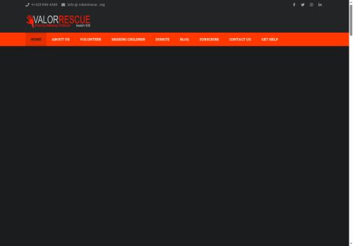 valorchildrescue.com capture - 2025-08-12 09:38:46