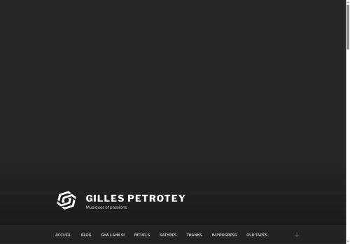 gillespetrotey.com capture - 2025-08-12 09:39:31