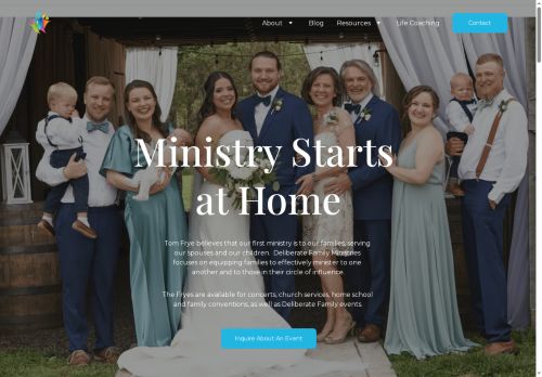 deliberatefamilyministries.com capture - 2025-08-12 10:48:15