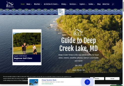 deepcreeklaketime.com capture - 2025-08-12 11:46:00