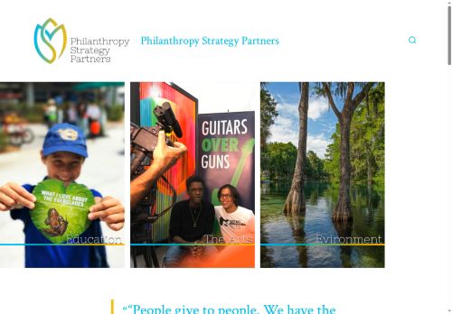 philanthropystrategypartners.com capture - 2025-08-12 13:03:22