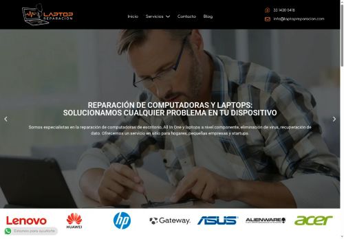 laptopreparacion.com capture - 2025-08-12 13:52:03