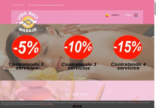 lusiafishmassagewellness.com capture - 2025-08-12 14:35:19