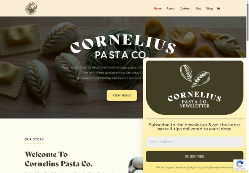 corneliuspasta.com capture - 2025-08-12 14:55:23