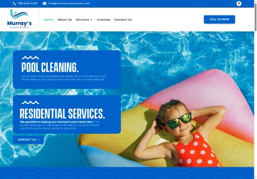 murraysclearpools.com capture - 2025-08-12 15:11:57