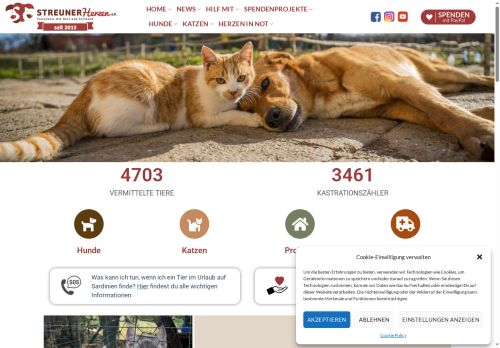 streunerherzen-sardinien.com capture - 2025-08-12 18:32:04