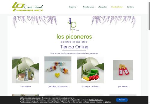esenciaslospiconeros.com capture - 2025-08-12 19:20:39