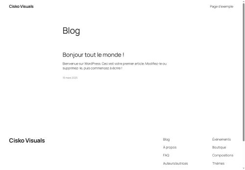 ciskovisuals.com capture - 2025-08-12 22:47:11