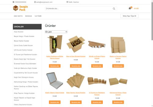 sezginpack.com capture - 2025-08-12 23:38:08