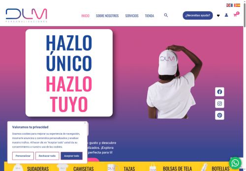dlmpersonalizaciones.com capture - 2025-08-13 00:08:52