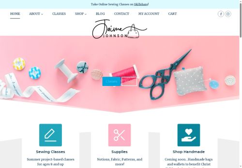 jaimejohnsonhandmade.com capture - 2025-08-13 01:32:04