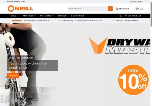 oneillsupply.com capture - 2025-08-13 02:23:34