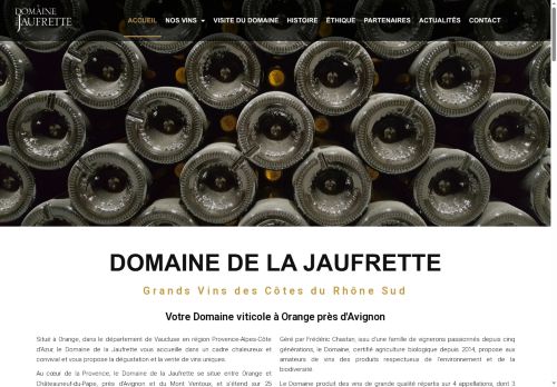 domainedelajaufrette.com capture - 2025-08-13 02:49:48