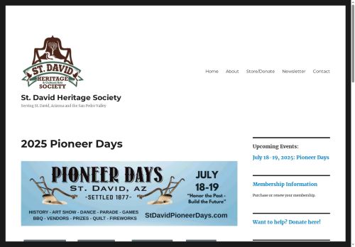 stdavidpioneerday.com capture - 2025-08-13 03:37:27