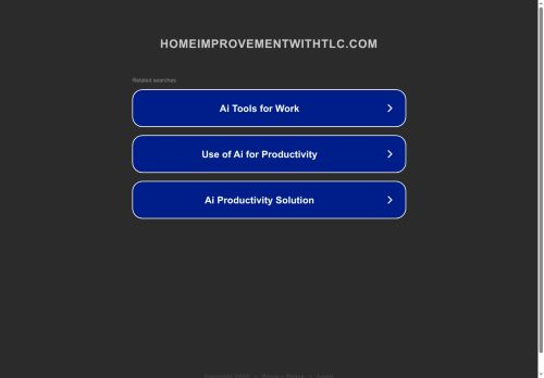 homeimprovementwithtlc.com capture - 2025-08-13 03:51:05