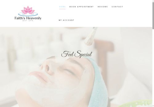 faithsheavenlydayspa.com capture - 2025-08-13 04:09:23