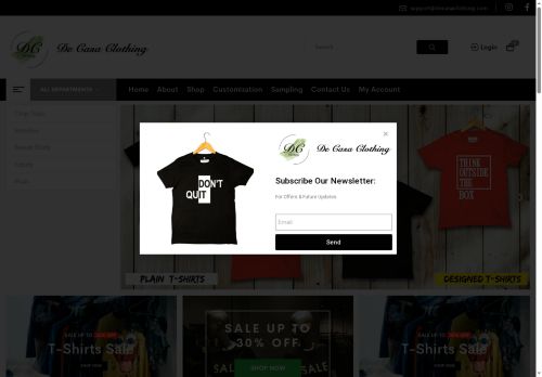 decasaclothing.com capture - 2025-08-13 07:49:33