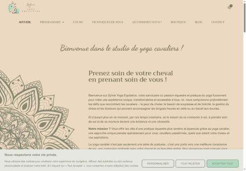 sylvie-yoga-equitation.com capture - 2025-08-13 08:49:28