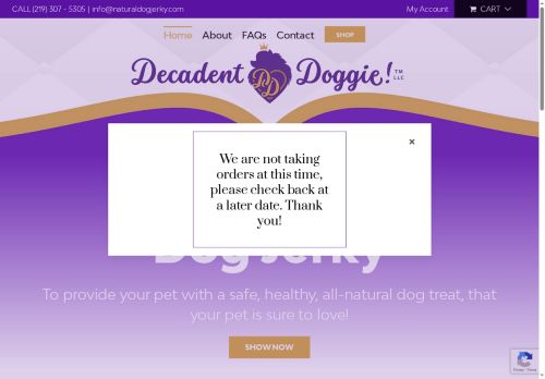 decadentkittyjerky.com capture - 2025-08-13 10:06:41