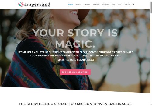 ampersandcopyandcontent.com capture - 2025-08-13 11:33:16