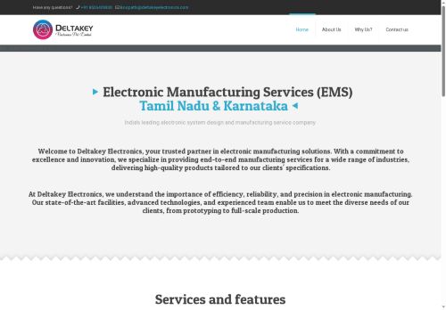 deltakeyelectronics.com capture - 2025-08-13 11:38:50