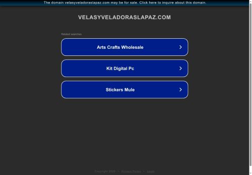 velasyveladoraslapaz.com capture - 2025-08-13 13:32:14