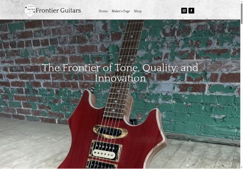 frontierguitars.com capture - 2025-08-13 13:39:30