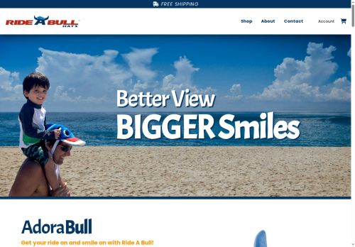 ride-a-bull-hats.com capture - 2025-08-13 14:03:17