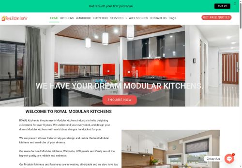 royalkitcheninterior.com capture - 2025-08-13 14:03:17