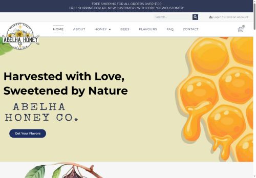 abelhahoneyco.com capture - 2025-08-13 15:36:51