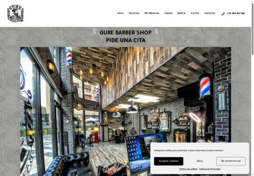 gurebarbershop.com capture - 2025-08-13 17:12:41