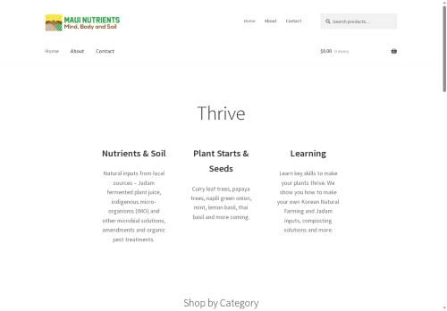 mauinutrients.com capture - 2025-08-13 17:16:36
